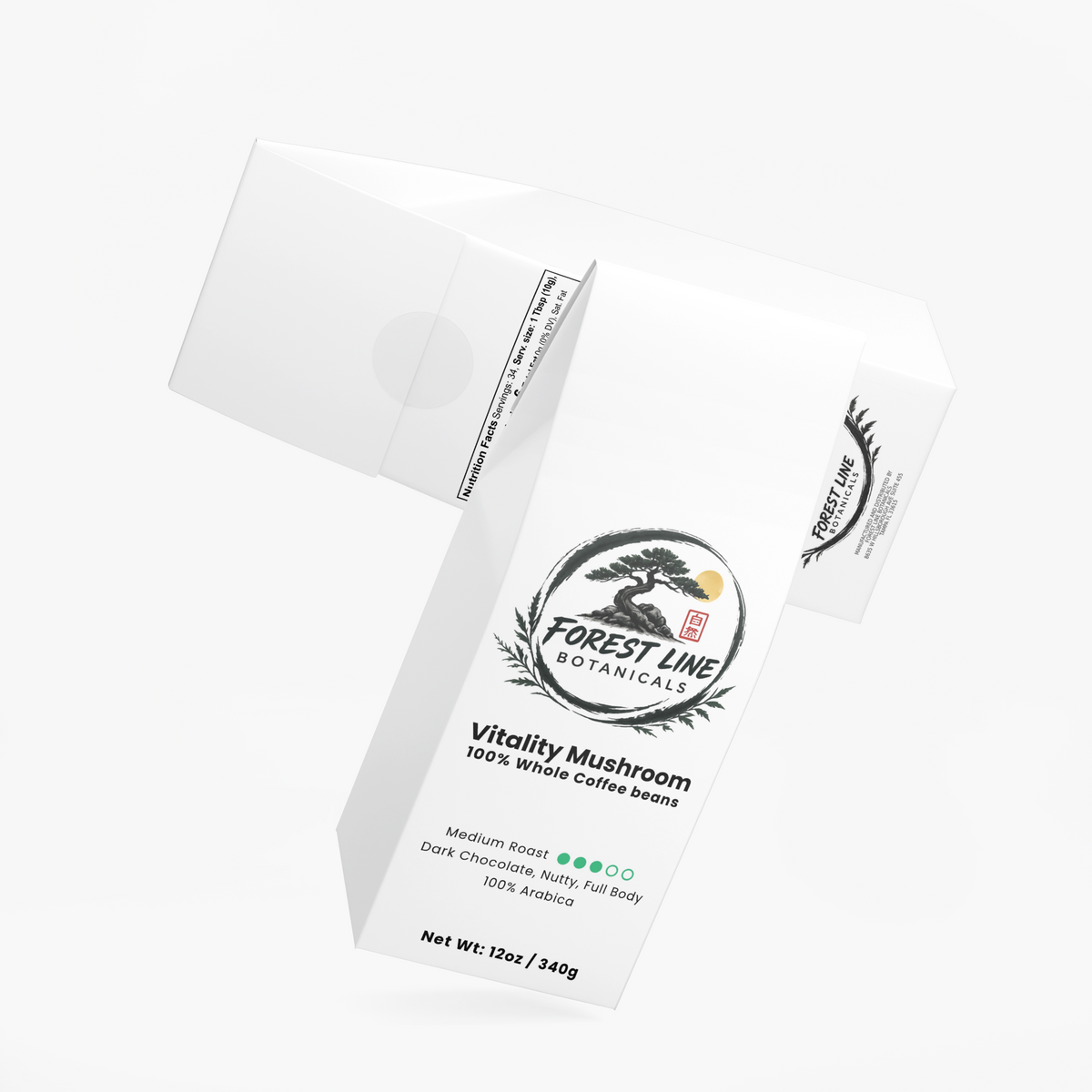 Vitality Mushroom Coffee (Medium Roast)